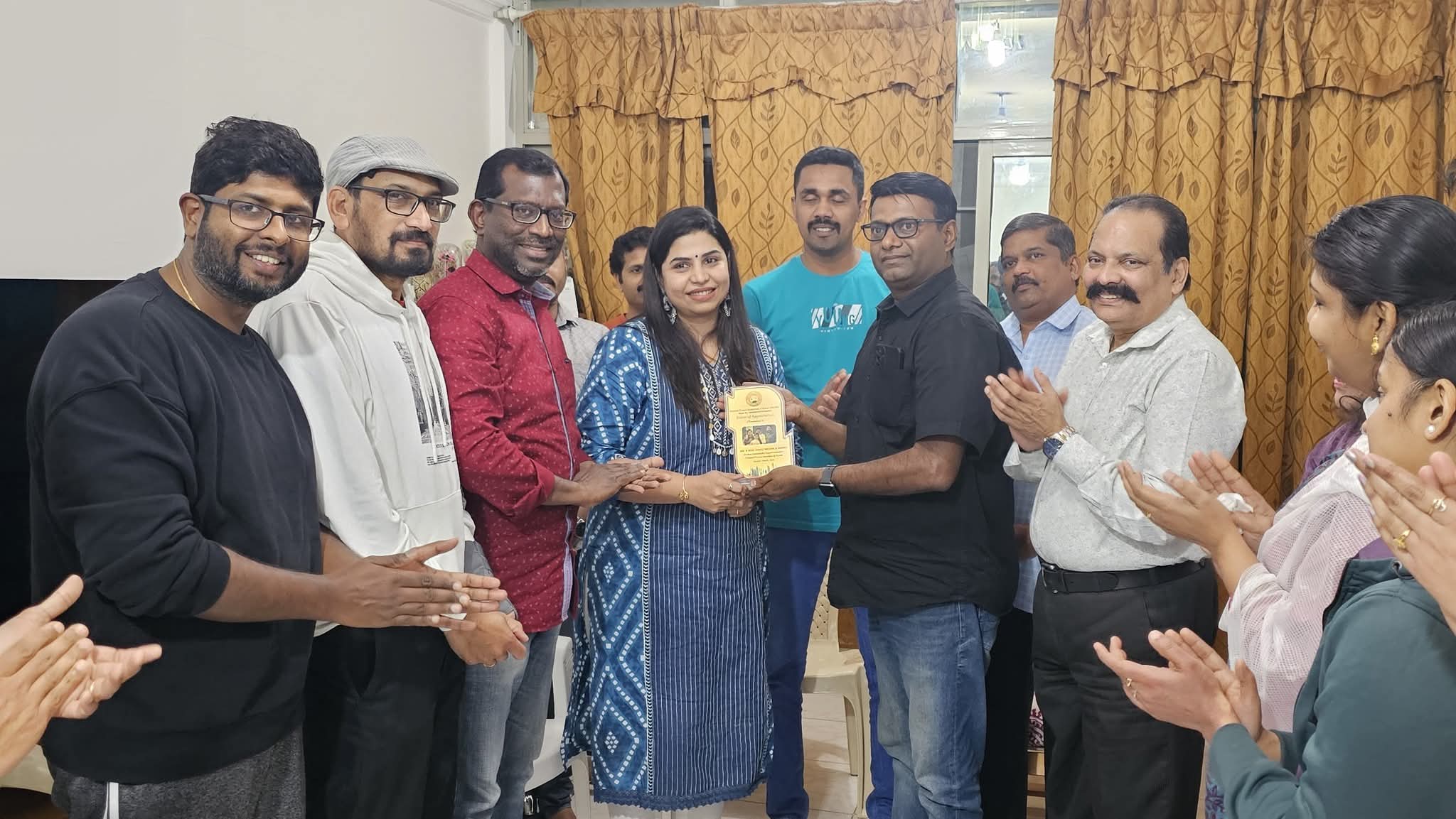 പൽപക് വനിതാ വേദി മുൻ ജനറൽ കൺവീനർ മീരാ വിനോദിന് യാത്രയയപ്പ് നൽകി