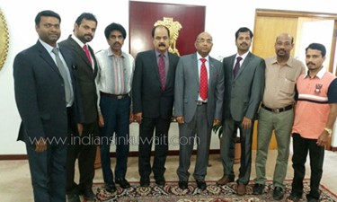 കുവൈറ്റിലെ ഇന്ത്യൻ അംബാസഡർ ശ്രീ. സുനിൽ ജെയിനുമായി പാലക്കാട് പ്രവാസി അസോസിയേഷൻ ഓഫ് കുവൈറ്റ് (പൽപക്) ഭാരവാഹികൾ സൗഹൃദ കൂടിക്കാഴ്ച നടത്തി.